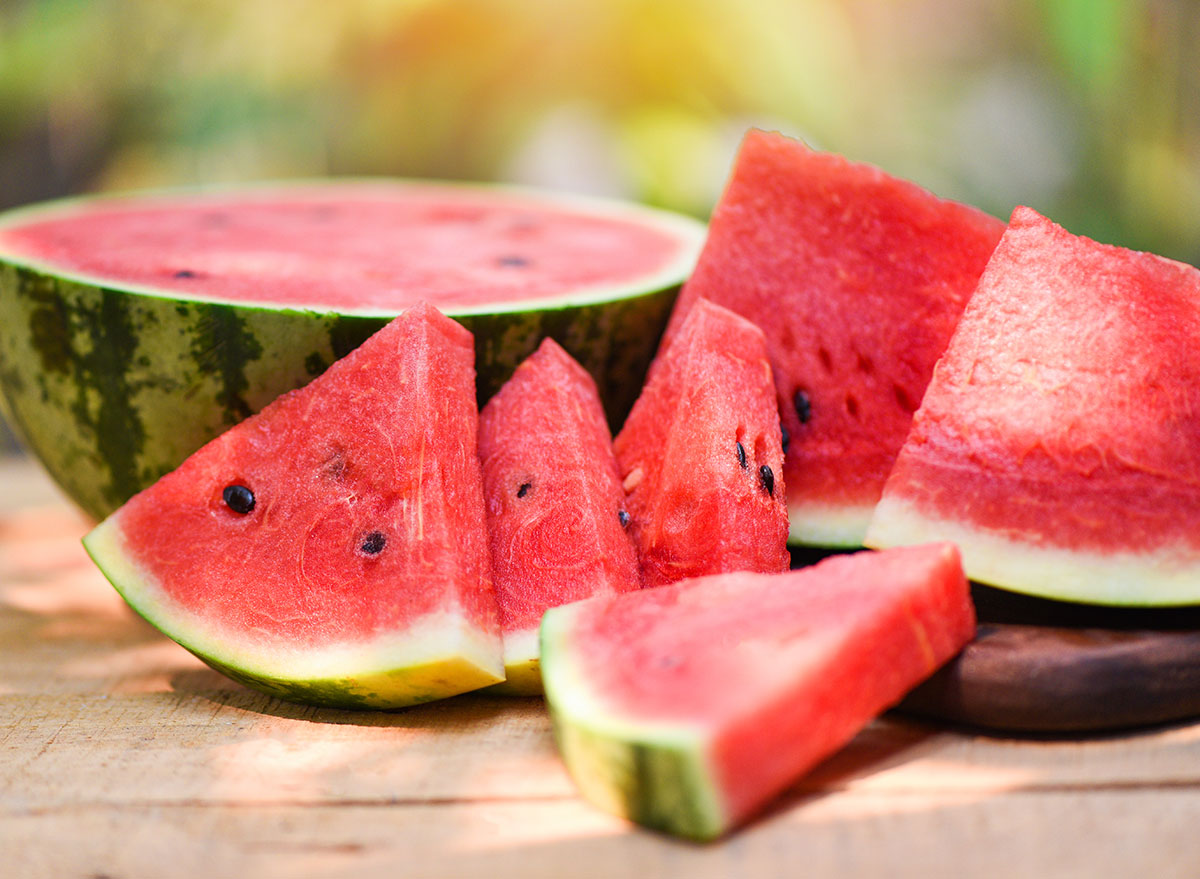 Watermelon has a number of beneficial health benefits